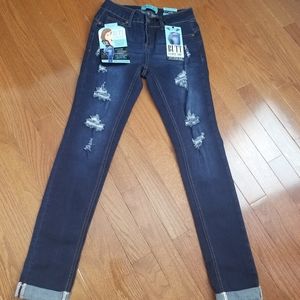 NEW Skinny Wax Jean Collection Size 00